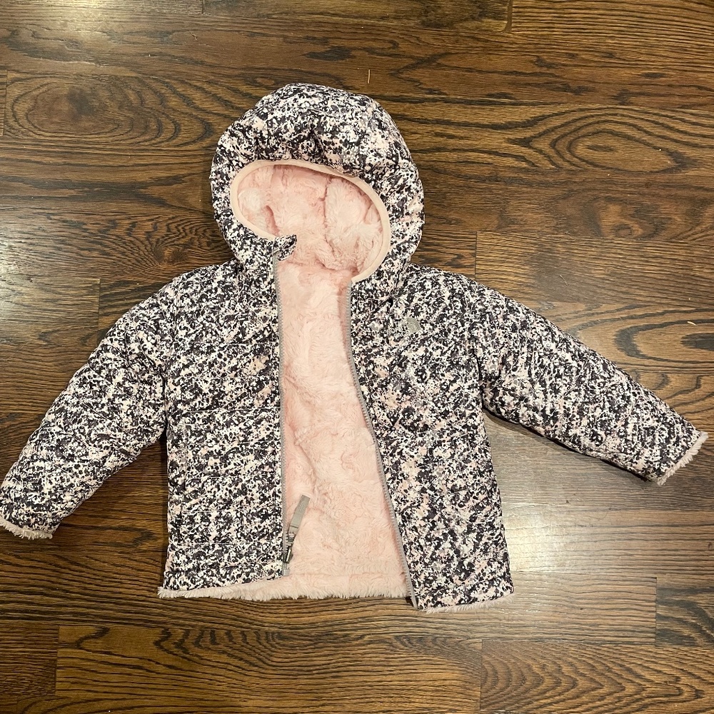 The North Face Toddler Reversible Full Zip Hooded Jacket